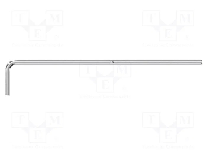 WERA Llave allen Hex-Plus HEX 2,5mm larga WERA Llave allen Hex-Plus HEX 2,5mm larga