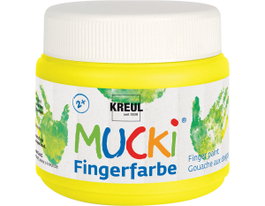 Kreul Pintura de dedos amarillo 150ml