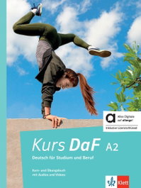 KLETT Kurs DaF A2 libro del alumno y de ejercicios - edición híbrida allango