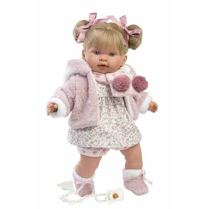Llorens Muñeca Alexandra Llorona 42 cm Cuerpo de Tela con Chupete Llorens Muñeca Alexandra Llorona 42 cm Cuerpo de Tela con Chupete