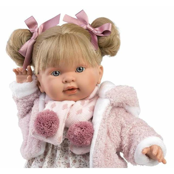 Llorens Muñeca Alexandra Llorona 42 cm Cuerpo de Tela con Chupete Llorens Muñeca Alexandra Llorona 42 cm Cuerpo de Tela con Chupete