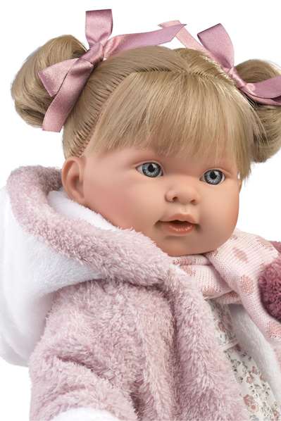 Llorens Muñeca Alexandra Llorona 42 cm Cuerpo de Tela Incluye Chupete Llorens Muñeca Alexandra Llorona 42 cm Cuerpo de Tela Incluye Chupete