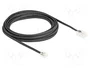 DeLOCK Cable telefónico RJ45 a RJ11 negro 5 m