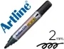 Artline Rotulador Permanente 170 Negro Punta Redonda 2mm Antisecado