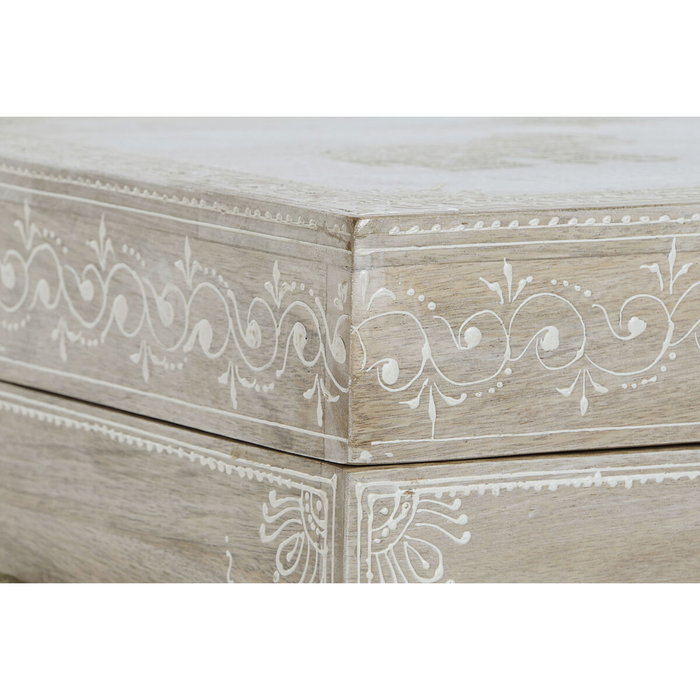 DKD Home Decor Baúl MDF Mango 78x43x45 Natural