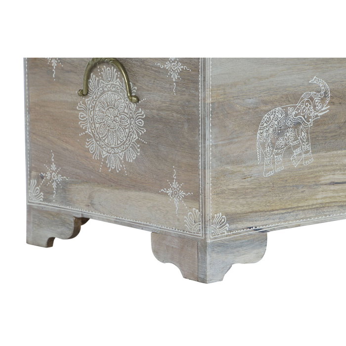 DKD Home Decor Baúl MDF Mango 78x43x45 Natural