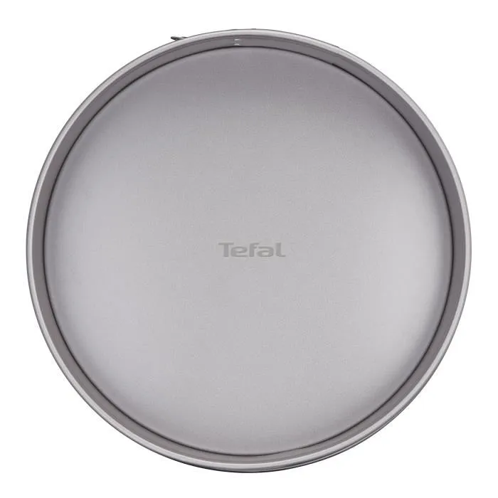 TEFAL Molde con bisagras Delibake en acero - Ø 27 cm - Rojo y gris