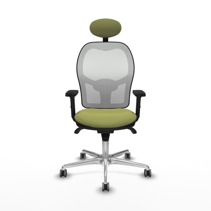 PIQUERAS Y CRESPO Silla de oficina Jorquera Verde oliva y Blanco PIQUERAS Y CRESPO Silla de oficina Jorquera Verde oliva y Blanco