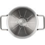 Fissler Adamant Set de 3 piezas: Sartén 24 cm, Cacerola 20 cm con tapa y Cacerola 18 cm