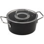 Fissler Adamant Set de 3 piezas: Sartén 24 cm, Cacerola 20 cm con tapa y Cacerola 18 cm