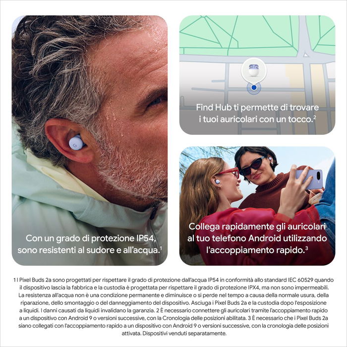 Auriculares Google Pixel Buds 2a Verde Auriculares Google Pixel Buds 2a Verde