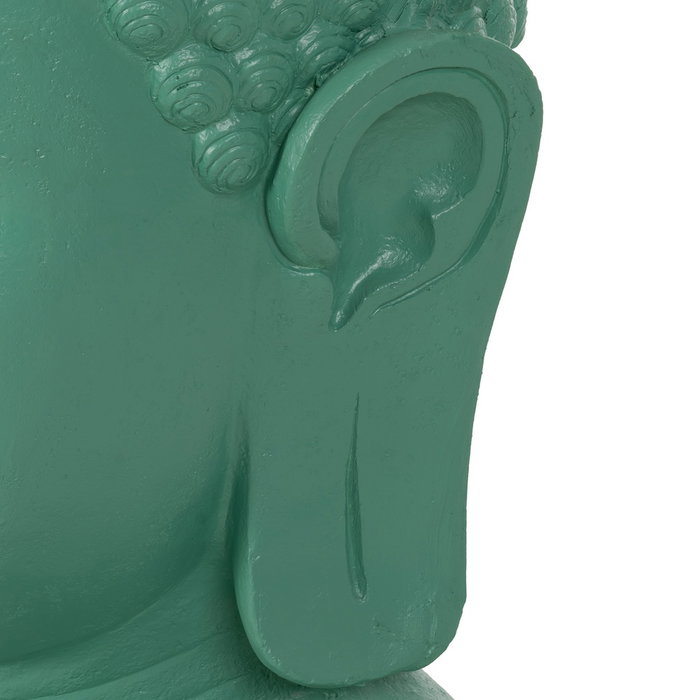 Escultura Buda Turquesa Resina 60,50 X 56 X 108 cm
