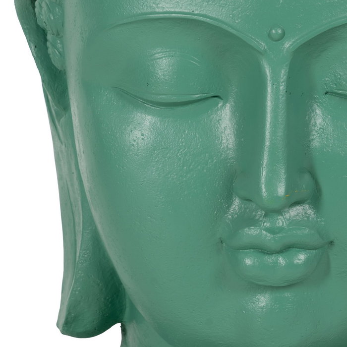 Escultura Buda Turquesa Resina 60,50 X 56 X 108 cm