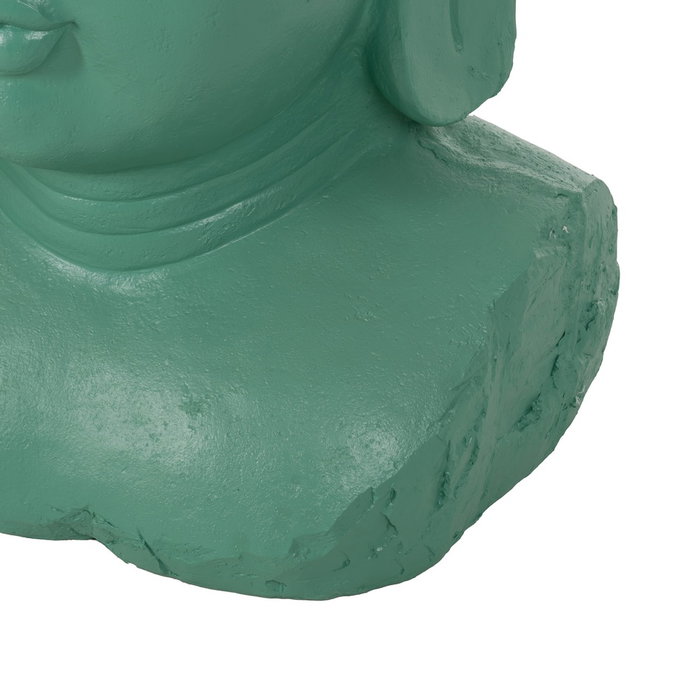 Escultura Buda Turquesa Resina 60,50 X 56 X 108 cm