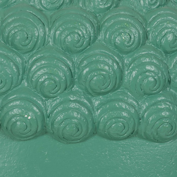 Escultura Buda Turquesa Resina 60,50 X 56 X 108 cm