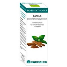 EQUISALUD Bio Essential Oils Aceite Esencial de Canela Ecológico 10ml - Uso Interno y Tópico