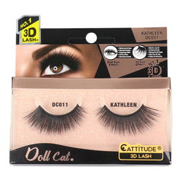 Ebin New York Doll Cat Lash Kathleen Pestañas postizas 3D