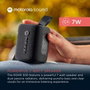 Motorola ROKR 300 Altavoz Bluetooth 7W IP67 Negro