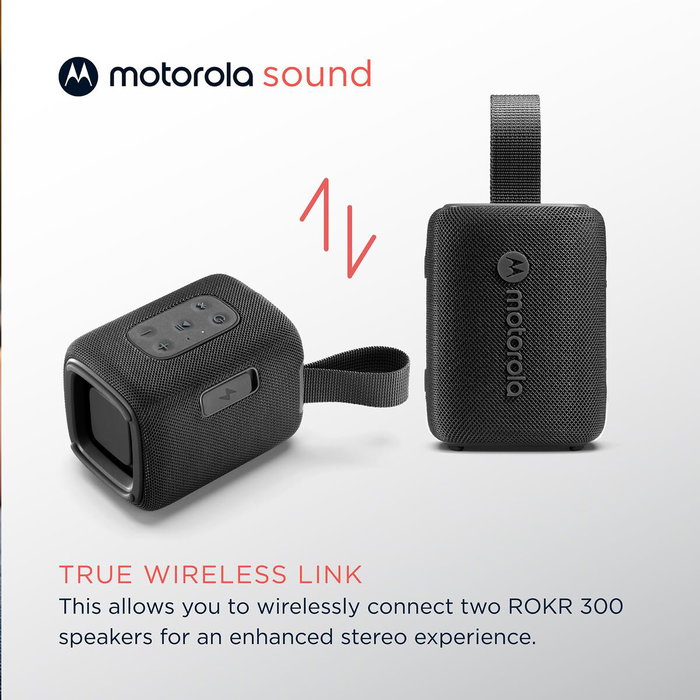 Motorola ROKR 300 Altavoz Bluetooth 7W IP67 Negro