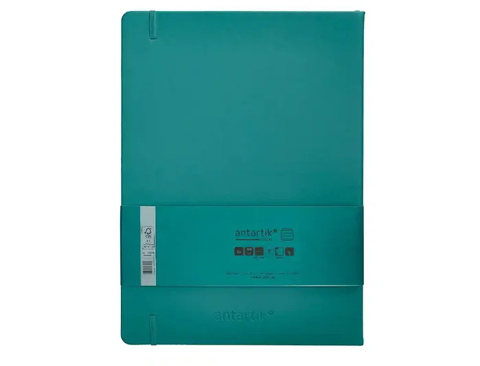 Antartik Cuaderno Antartik Notes Tapa Dura A4 Verde Aguamarina