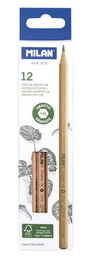 Lapiz De Grafito Milan Hb Hexagonales Caja De 12