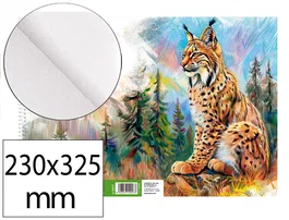 Liderpapel Bloc de dibujo artístico Natura espiral 230x325mm 20 hojas