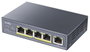 Cudy GS1005P Switch de red Gigabit de 5 puertos con PoE+