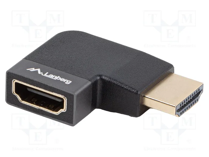 Lanberg Adaptador HDMI 8K AD-HDMI-10 Macho Angular - Hembra Recto