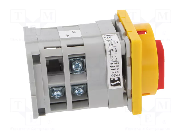 SPAMEL Interruptor de leva 63A 0-1 IP65 SPAMEL Interruptor de leva 63A 0-1 IP65