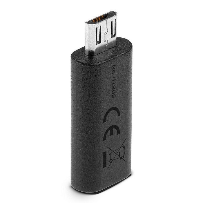 LINDY Adaptador USB 2.0 Tipo C Hembra a Micro-B Macho 41903 Negro