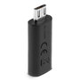 LINDY Adaptador USB 2.0 Tipo C Hembra a Micro-B Macho 41903 Negro