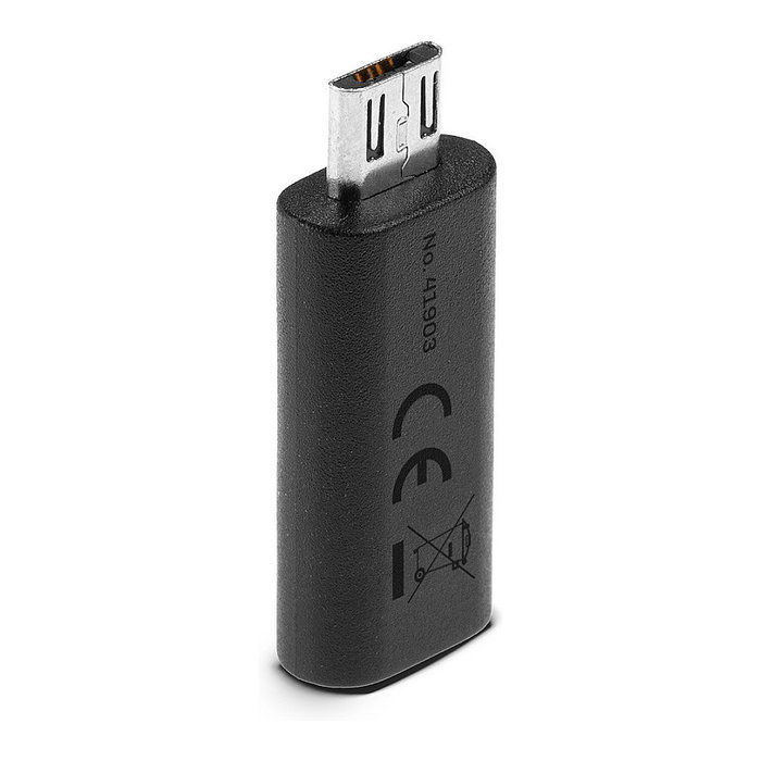 LINDY Adaptador USB 2.0 Tipo C Hembra a Micro-B Macho 41903 Negro