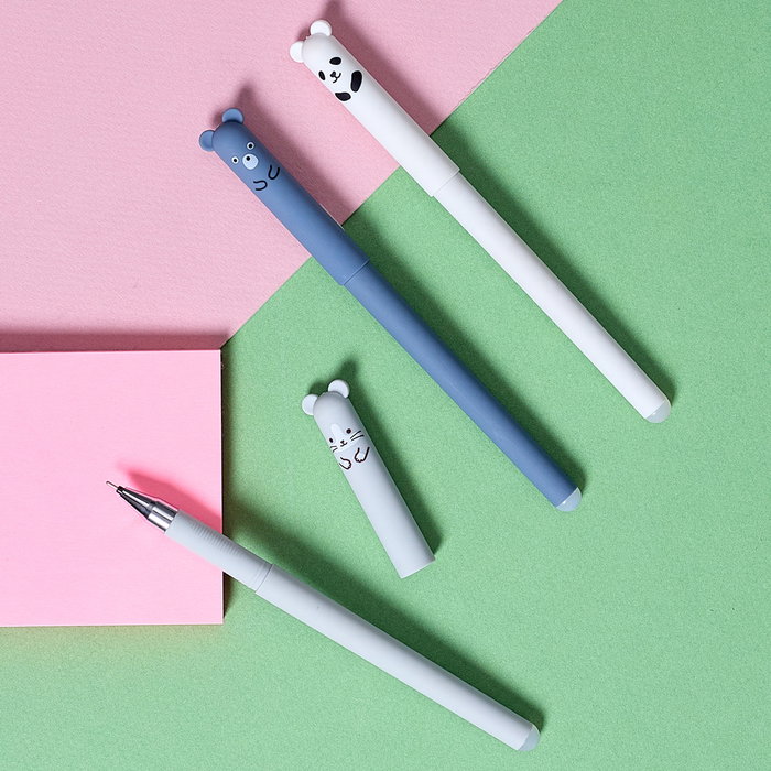 The Concept Factory Bolígrafo Borrable Animal My Funny Papet Plástico