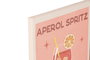 DKD Home Decor Cuadro Lienzo MDF Aperol Surtido de 2 Piezas, Naranja