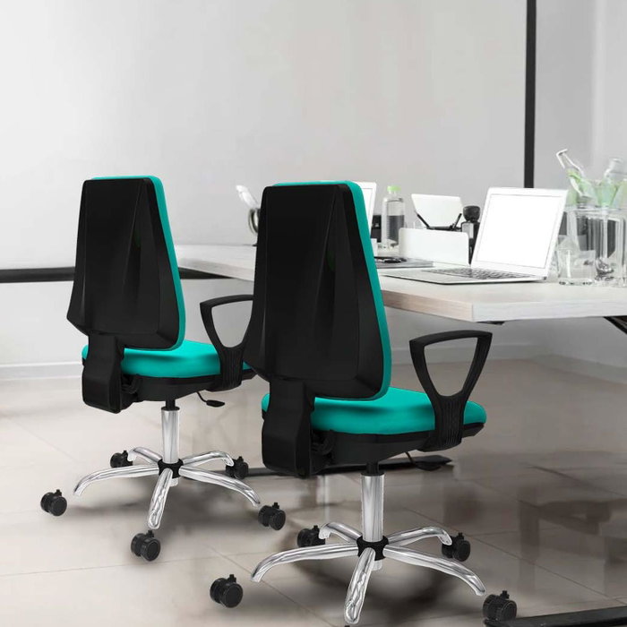 PIQUERAS Y CRESPO Silla de oficina Elche Azul claro