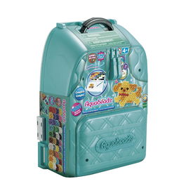 Aquabeads Mochila Expertos Creadores 31993 con Más de 1000 Abalorios en 40 Colores y FlipTray para Llevar a Todas Partes