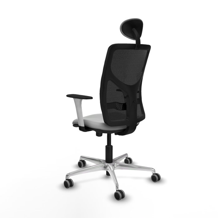 PIQUERAS Y CRESPO Silla de oficina Motilla con mecanismo Sincro/Traslack, Gris claro y Negro PIQUERAS Y CRESPO Silla de oficina Motilla con mecanismo Sincro/Traslack, Gris claro y Negro