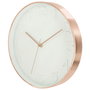 Home Deco Factory Reloj de Pared Blanco Lounge Diámetro 30,5 cm