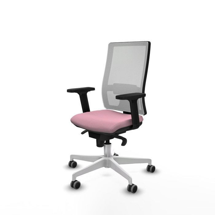 PIQUERAS Y CRESPO Silla de oficina Horna Rosa y Blanco PIQUERAS Y CRESPO Silla de oficina Horna Rosa y Blanco