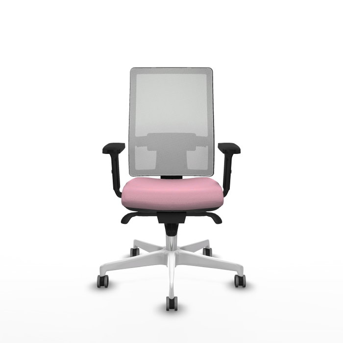 PIQUERAS Y CRESPO Silla de oficina Horna Rosa y Blanco PIQUERAS Y CRESPO Silla de oficina Horna Rosa y Blanco