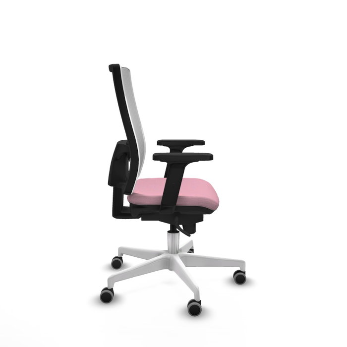 PIQUERAS Y CRESPO Silla de oficina Horna Rosa y Blanco PIQUERAS Y CRESPO Silla de oficina Horna Rosa y Blanco