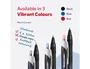 Uni-Ball Jetstream Sport SXN-150E Retráctil 1.0mm Azul (Set de 12) | Tinta Híbrida