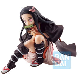 Ichibansho Figura Nezuko Kamado Demon Slayer Kimetsu no Yaiba Bandai Banpresto Coleccionable