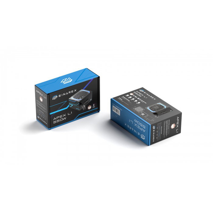 Einarex Apex L1 550W Semi Modular Fuente Alimentación Gaming CYBENETICS Bronze