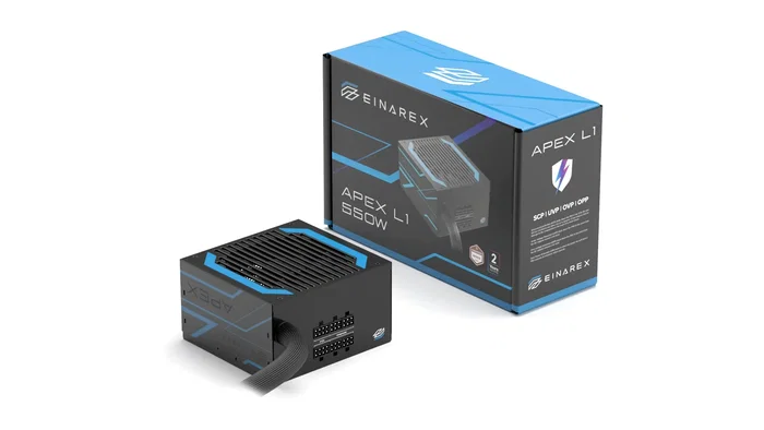 Einarex Apex L1 550W 80 PLUS Bronze ATX Negro