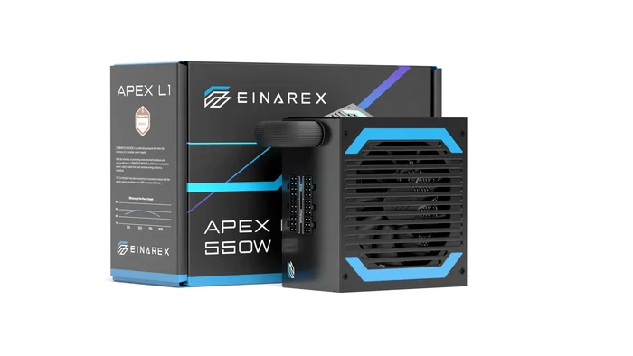 Einarex Apex L1 550W 80 PLUS Bronze ATX Negro