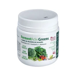 SURA VITASAN Ferment Activ Greens 80Gr. Mezcla Única de 29 Vegetales y Superalimentos Fermentados con Efecto Probiótico