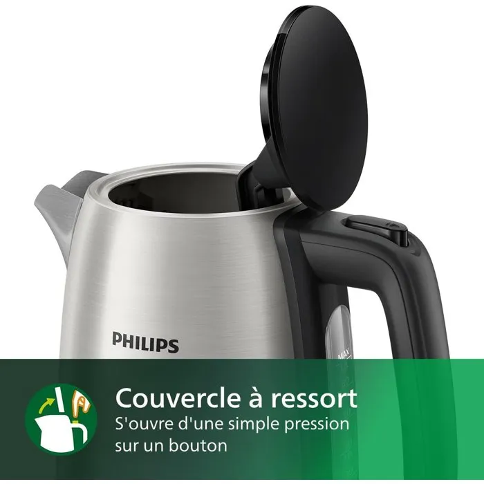 Philips Hervidor HD9350/90 2200W 1.7L Acero Inoxidable