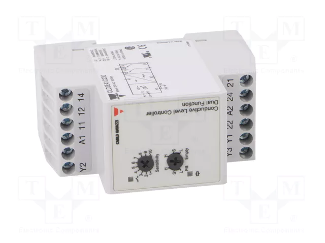 CARLO GAVAZZI Relé de monitorización de nivel de líquido conductivo CL CARLO GAVAZZI Relé de monitorización de nivel de líquido conductivo CL