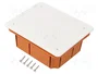 PAWBOL Caja de Instalación Naranja IP30